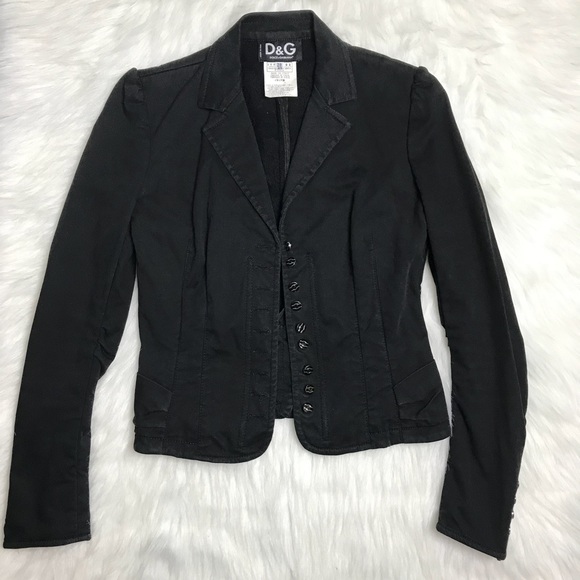 Dolce & Gabbana Jackets & Blazers - Dolce & Gabbana Black military jacket blazer